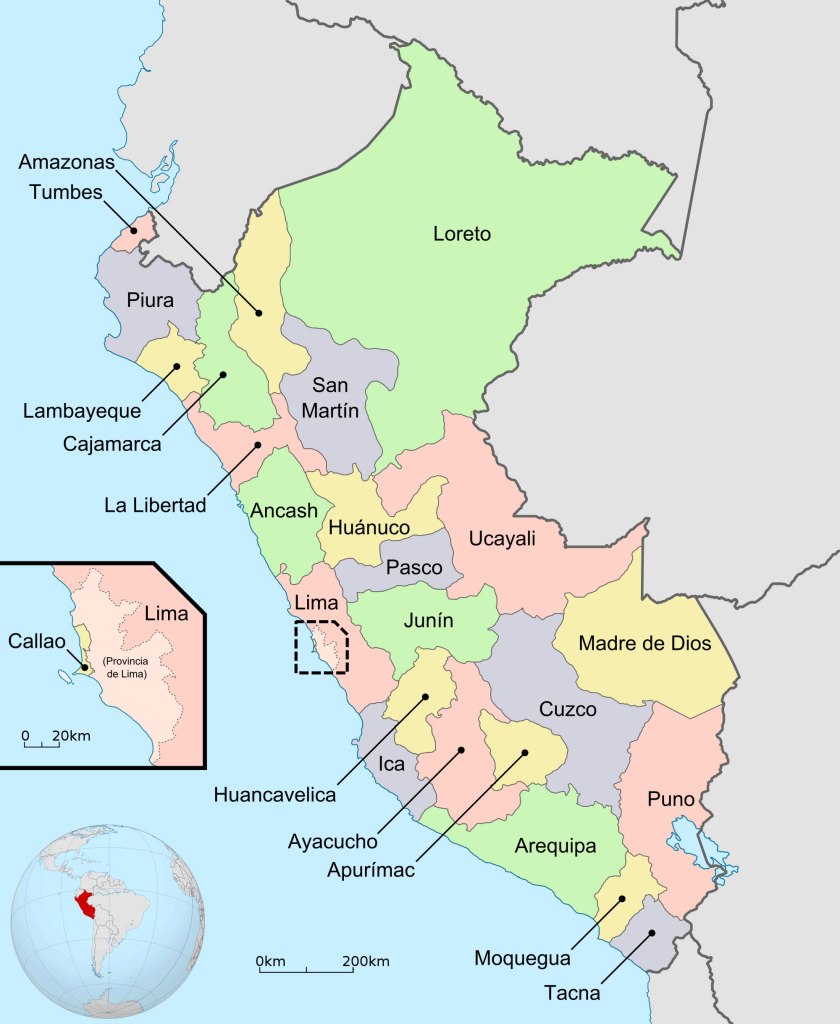 Régions du Pérou