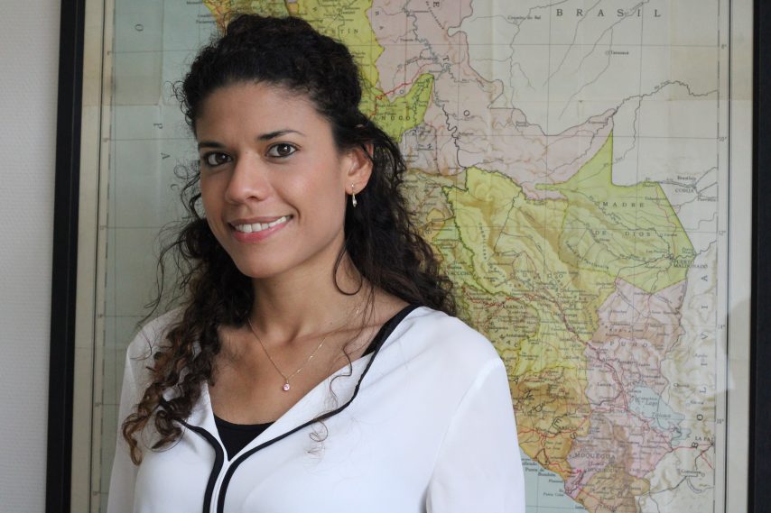 Elle importe des produits bio et équitables du&nbsp;Pérou.