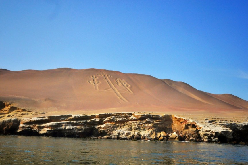 Candelabre de Paracas, région d'Ica.