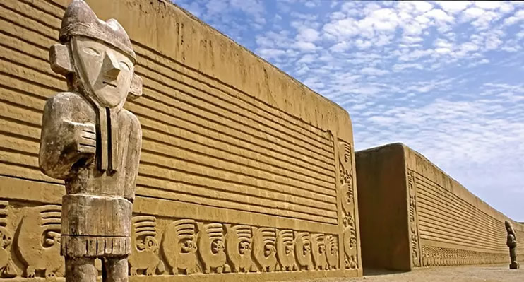 Site archéologique de Chan Chan, Culture Chimu, Trujillo.