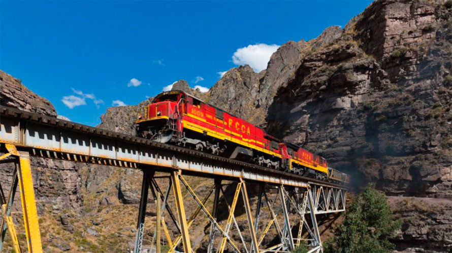 Train des Andes centrales, Lima-Huancayo.