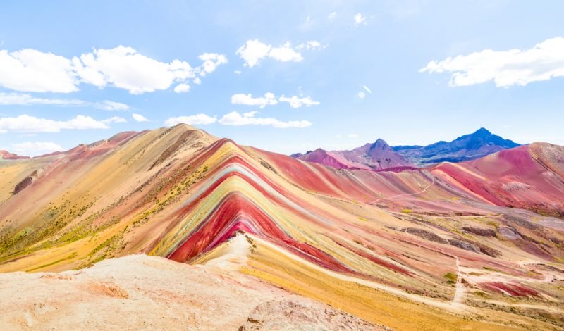 Rainbow Mountain (Montagne Vinicunca, montagne aux 7 couleurs), Cuzco.