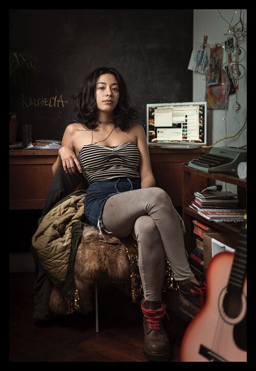 Photo belle femme péruvienne. Collection "Bellezas peruanas" du photographe Yayo Lopez.