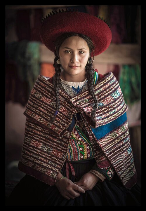 Belle femme péruvienne