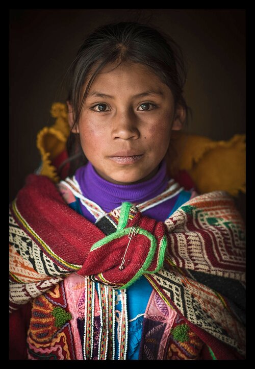 Belle femme péruvienne