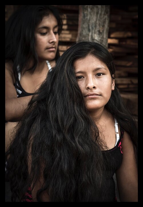 Photo belle femme péruvienne. Collection "Bellezas peruanas" du photographe Yayo Lopez.