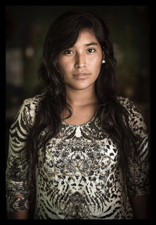 Photo belle femme péruvienne. Collection "Bellezas peruanas" du photographe Yayo Lopez.