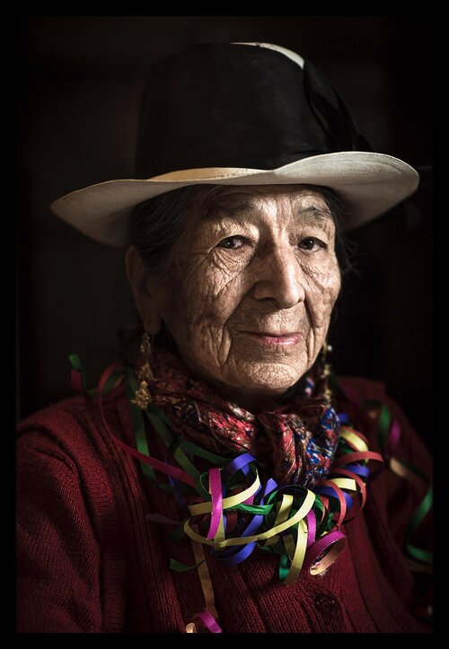 Photo belle femme péruvienne. Collection "Bellezas peruanas" du photographe Yayo Lopez.