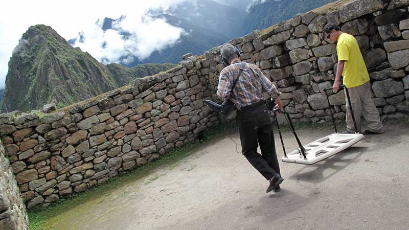 Résonances électromagnétiques à Machu Picchu en 2012.