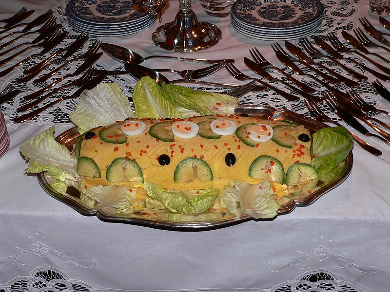 Causa Rellena. Gastronomie péruvienne;