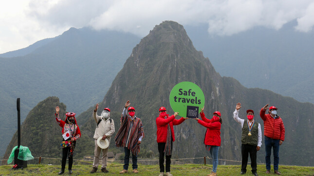 Le Pérou reçoit le label mondial “Safe&nbsp;Travels”
